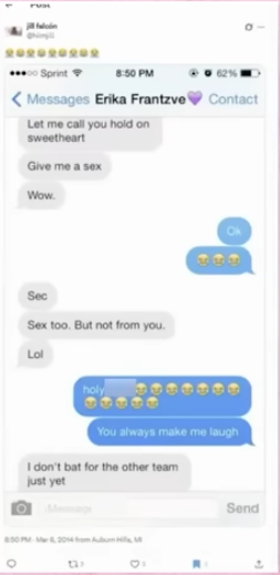 Erika's innapropriate text 3