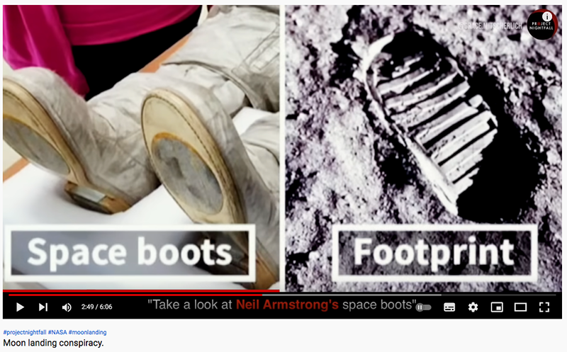 Moon landing was a fake