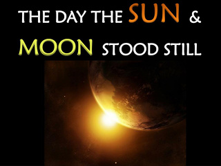Sun and moon stood still