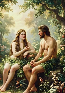 adam and eve, garden of eden