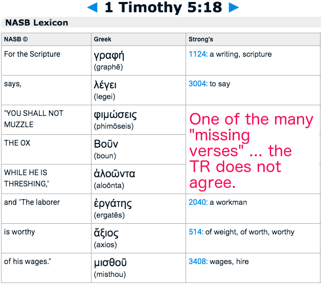 1 Timothy 5:18
