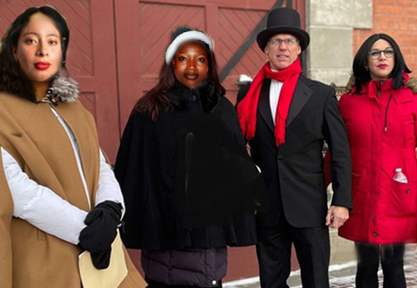 Christmas Carollers and Carolers in Calgary
